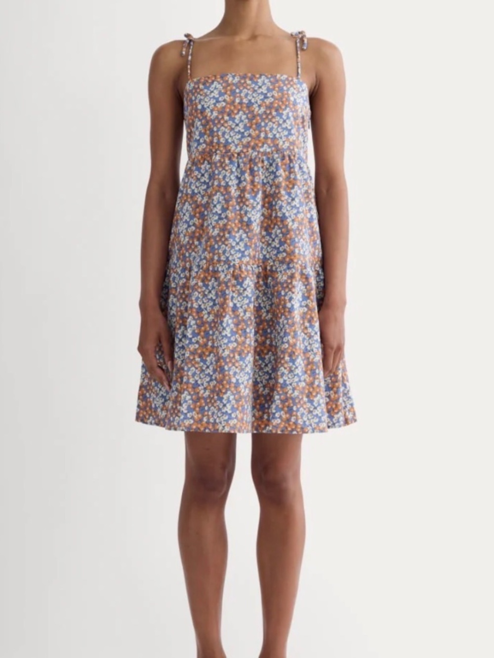 Everlane Floral Linen Dress